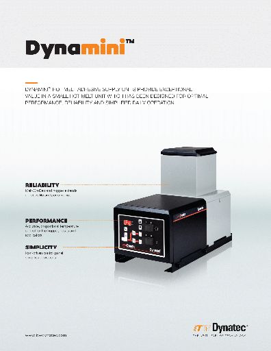 Dynamini™ adhesives equipment for packaging