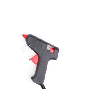 A black adhesive gun